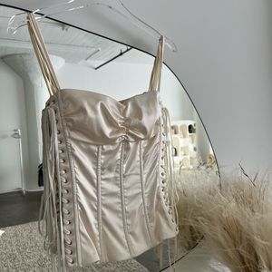 Dolce & Gabbana Vintage Silk Corset